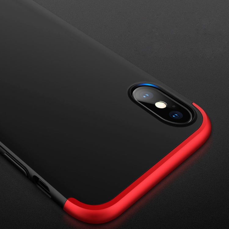 For iPhone X / XS GKK PC 360 Degrees Full Coverage Protective Case Back Cover