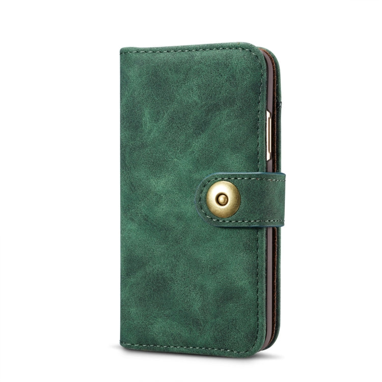 For iPhone X / XS Retro Magnetic Horizontal Flip Leather Case with Card Slots & Wallet & Photo Frame & Detachable Back Cover