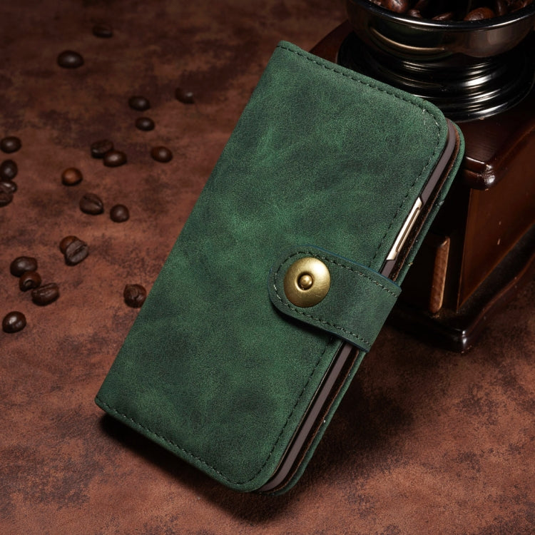 For iPhone X / XS Retro Magnetic Horizontal Flip Leather Case with Card Slots & Wallet & Photo Frame & Detachable Back Cover