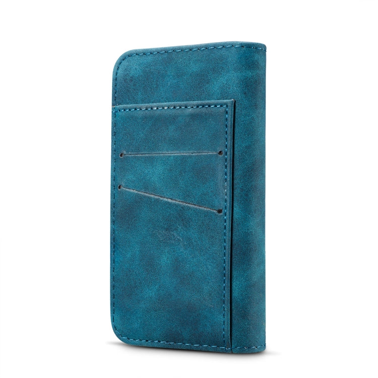 For iPhone X / XS Retro Magnetic Horizontal Flip Leather Case with Card Slots & Wallet & Photo Frame & Detachable Back Cover