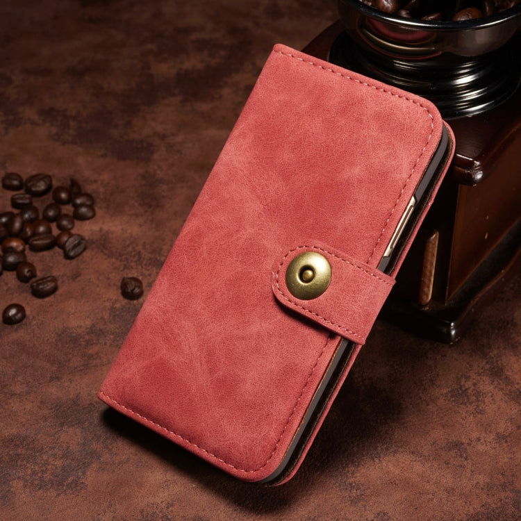 For iPhone X / XS Retro Magnetic Horizontal Flip Leather Case with Card Slots & Wallet & Photo Frame & Detachable Back Cover
