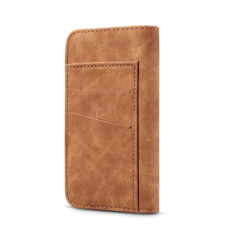 For iPhone X / XS Retro Magnetic Horizontal Flip Leather Case with Card Slots & Wallet & Photo Frame & Detachable Back Cover