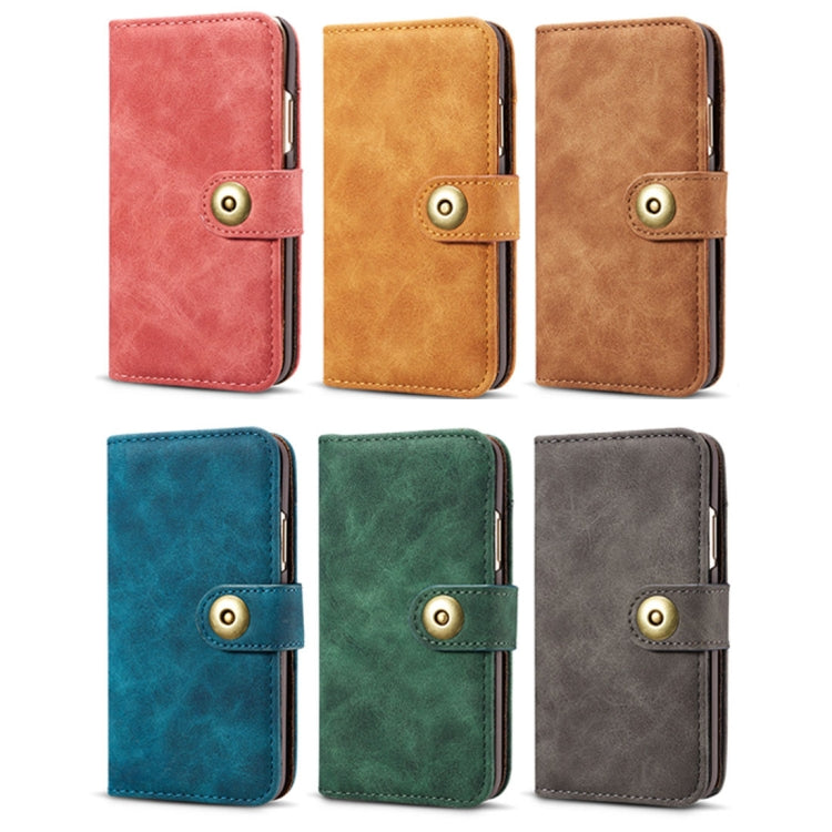 For iPhone X / XS Retro Magnetic Horizontal Flip Leather Case with Card Slots & Wallet & Photo Frame & Detachable Back Cover