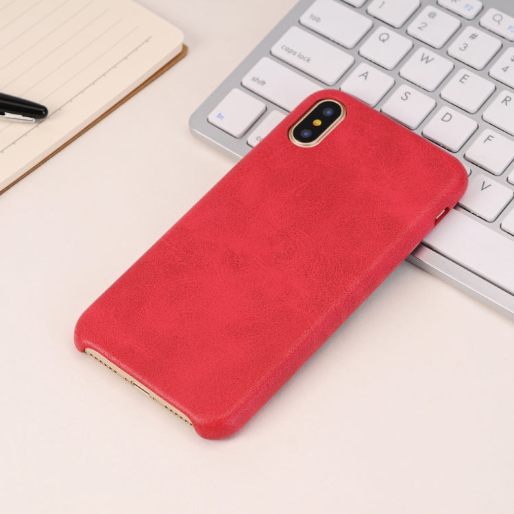 For iPhone X / XS TPU Crazy Horse Texture Protective Case