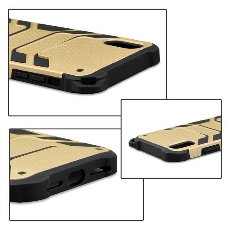 For iPhone XS Shockproof PC + TPU Spider-Man Armor Protective Case