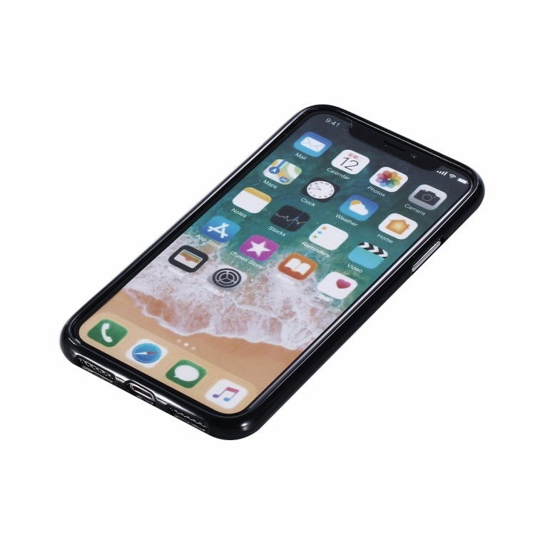 For iPhone X / XS Retro Cowhide Texture Magnetic Absorption Detachable Back Cover Horizontal Flip Leather Case with Holder & Card Slots & Wallet & Photo Frame & Lanyard