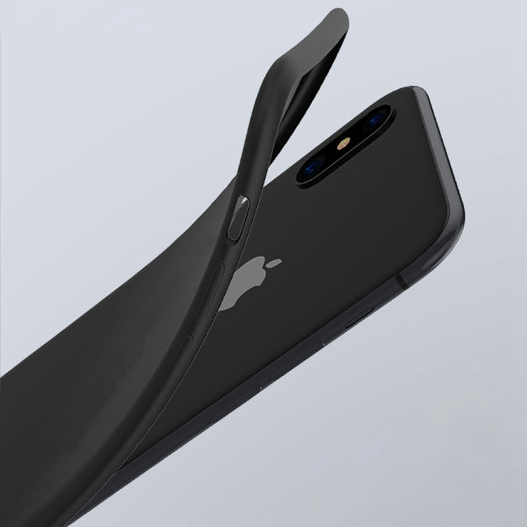 For iPhone X TOTUDESIGN  Liquid Silicone Dropproof Protective Back Cover Case