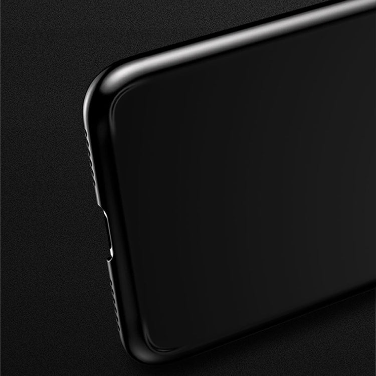 For iPhone X / XS TOTUDESIGN PC + Metal Dropproof Protective Back Cover Case (Black)