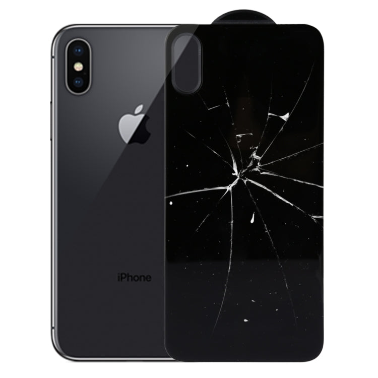 For iPhone X 9H Surface Hardness 3D Curved HD Full Screen Tempered Glass Front + Back Screen Protector