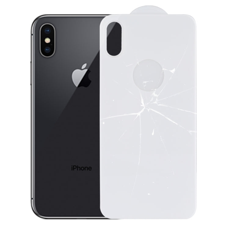 For iPhone X 9H Surface Hardness 3D Curved HD Full Screen Tempered Glass Front + Back Screen Protector