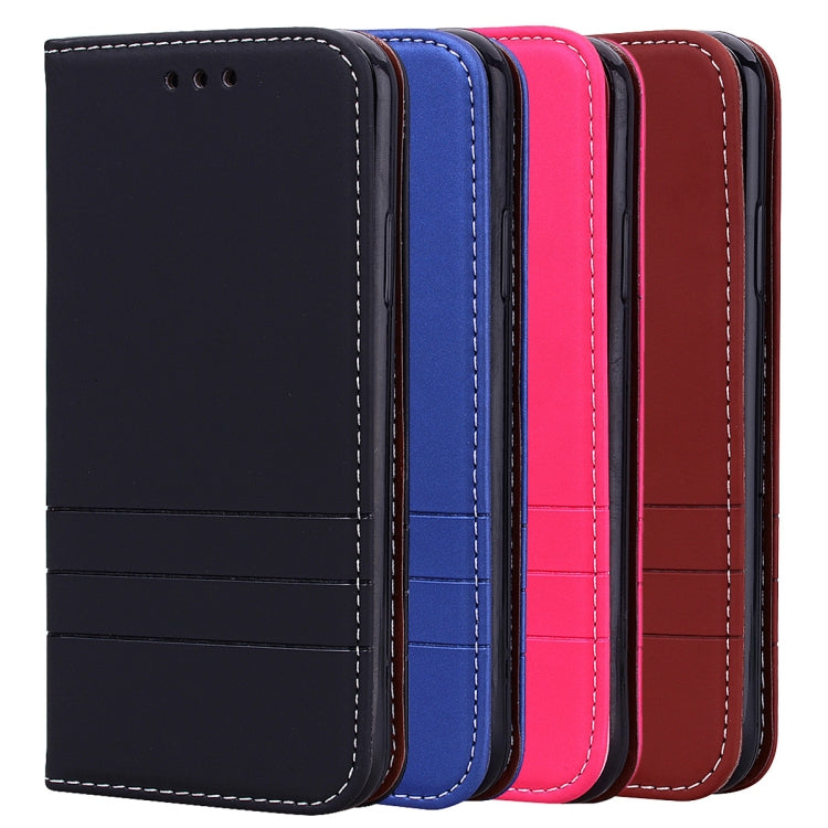 For iPhone X / XS Fashion Magnet Horizontal Flip Leather Case with Holder & Card Slots & Wallet