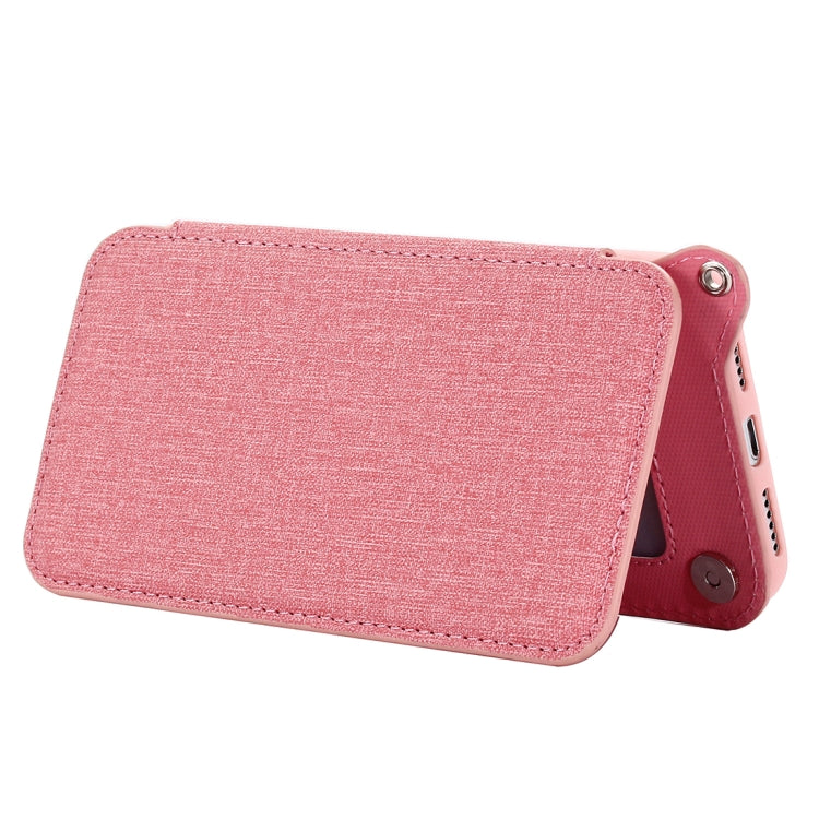 For iPhone X / XS Protective Back Case Cover with Card Slot & Photo Frame & Holder & Mirror