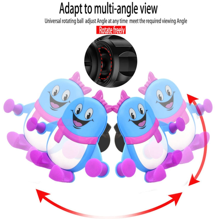 QC-ZJ Gravity Sensing Car Mount Phone Holder