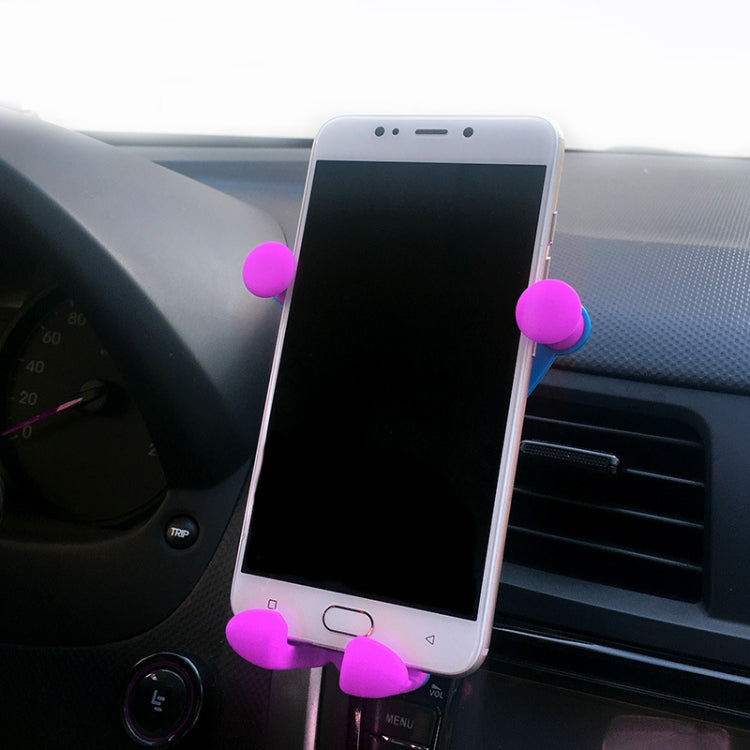 QC-ZJ Gravity Sensing Car Mount Phone Holder