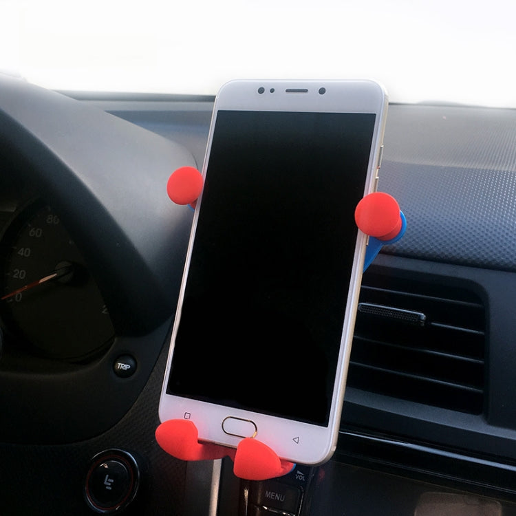QC-ZJ Gravity Sensing Car Mount Phone Holder