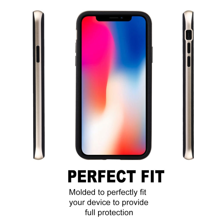 For iPhone X / XS GOOSPERY New Bumper X PC + TPU Shockproof Hard Protective Back Case