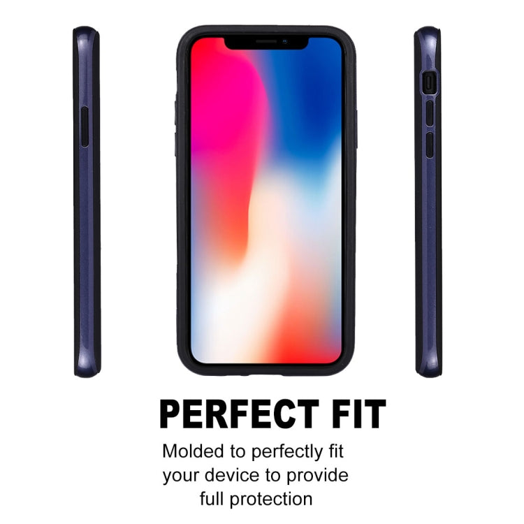 For iPhone X / XS GOOSPERY New Bumper X PC + TPU Shockproof Hard Protective Back Case