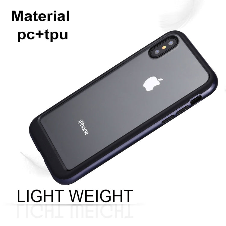 For iPhone X / XS GOOSPERY New Bumper X PC + TPU Shockproof Hard Protective Back Case
