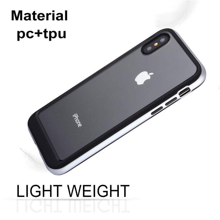 For iPhone X / XS GOOSPERY New Bumper X PC + TPU Shockproof Hard Protective Back Case