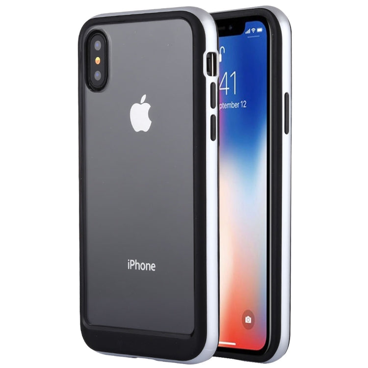 For iPhone X / XS GOOSPERY New Bumper X PC + TPU Shockproof Hard Protective Back Case