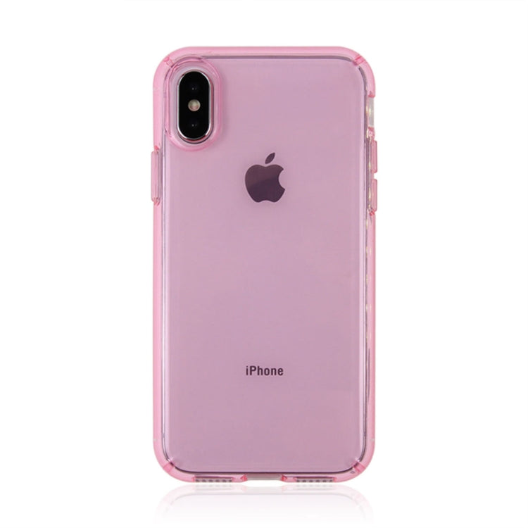 for iPhone X / XS Transparent Back Cover Case