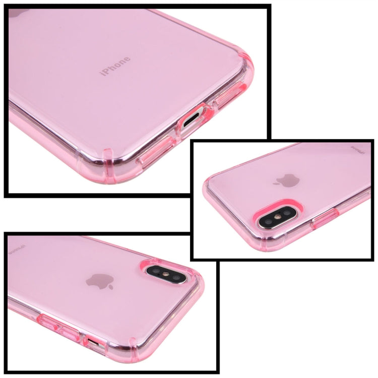 for iPhone X / XS Transparent Back Cover Case