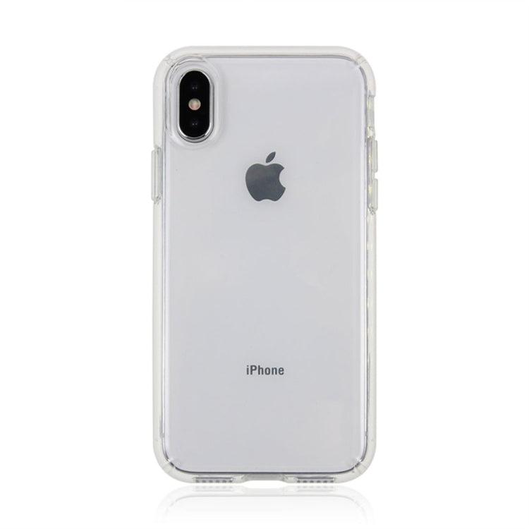 for iPhone X / XS Transparent Back Cover Case