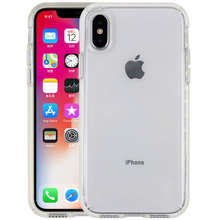 for iPhone X / XS Transparent Back Cover Case