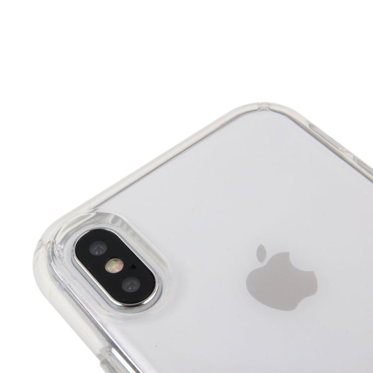 for iPhone X / XS Transparent Back Cover Case