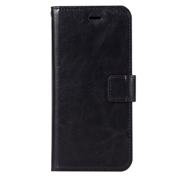 For iPhone X / XS Crazy Horse Texture Horizontal Flip Leather Case with Holder & Card Slots & Wallet & Photo Frame