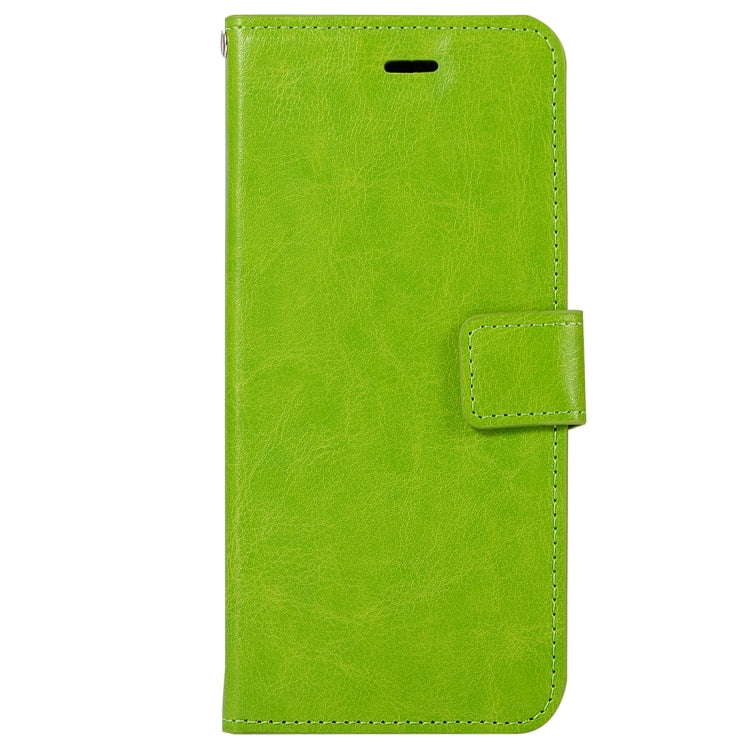 For iPhone X / XS Crazy Horse Texture Horizontal Flip Leather Case with Holder & Card Slots & Wallet & Photo Frame