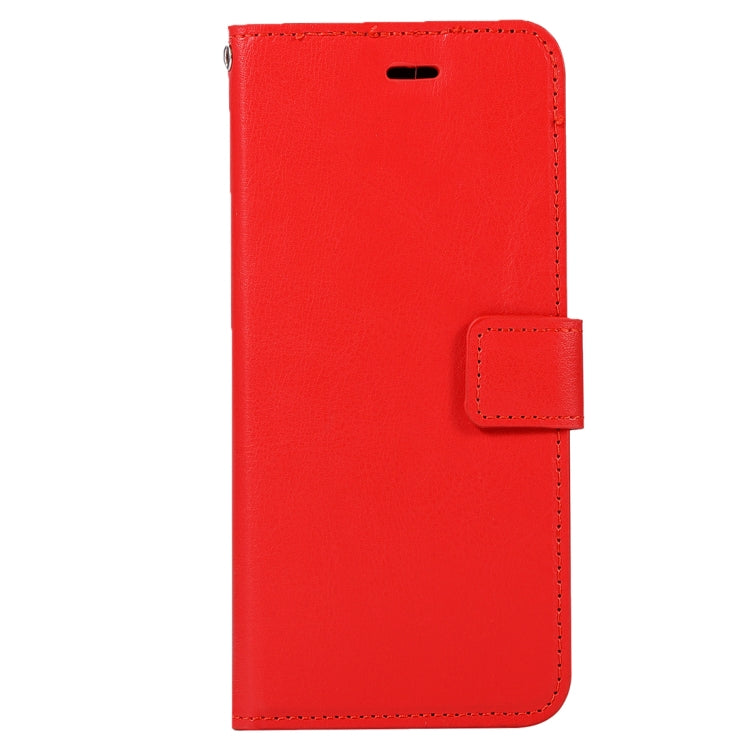 For iPhone X / XS Crazy Horse Texture Horizontal Flip Leather Case with Holder & Card Slots & Wallet & Photo Frame
