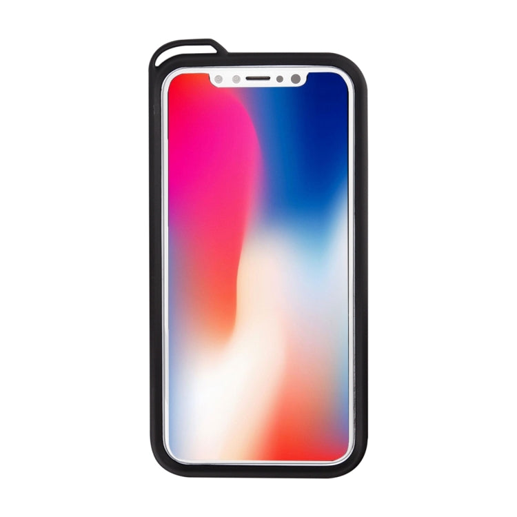 For iPhone X / XS Charm Knight Detachable PC + TPU Combination Protective Case with Holder
