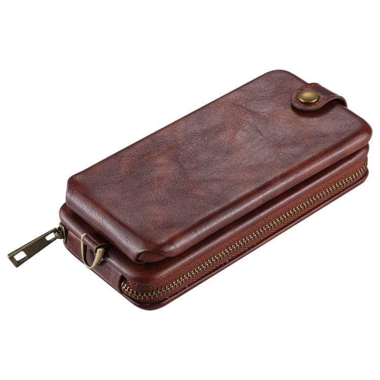 For iPhone X / XS Wallet Style Retro Cowhide Texture Vertical Flip PU Case with Card Slots & Wallet & Photo Frame