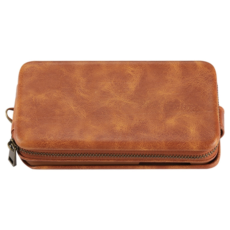 For iPhone X / XS Wallet Style Retro Cowhide Texture Vertical Flip PU Case with Card Slots & Wallet & Photo Frame