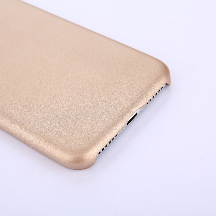 For iPhone X / XS Drop-proof PU Protective Case Back Cover