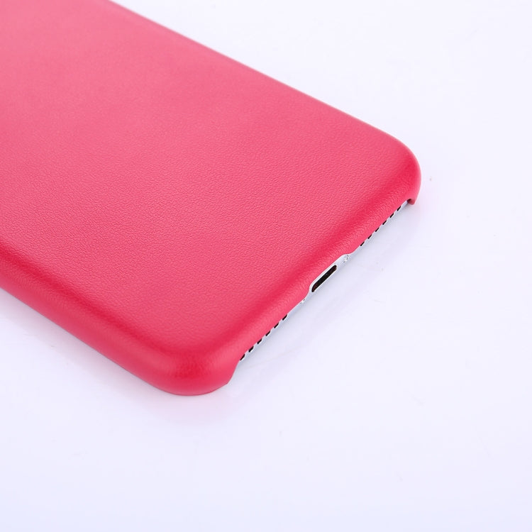 For iPhone X / XS Drop-proof PU Protective Case Back Cover
