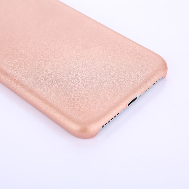 For iPhone X / XS Drop-proof PU Protective Case Back Cover
