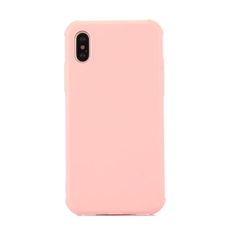 For iPhone X / XS Dropproof Protective Soft TPU Back Case Cover