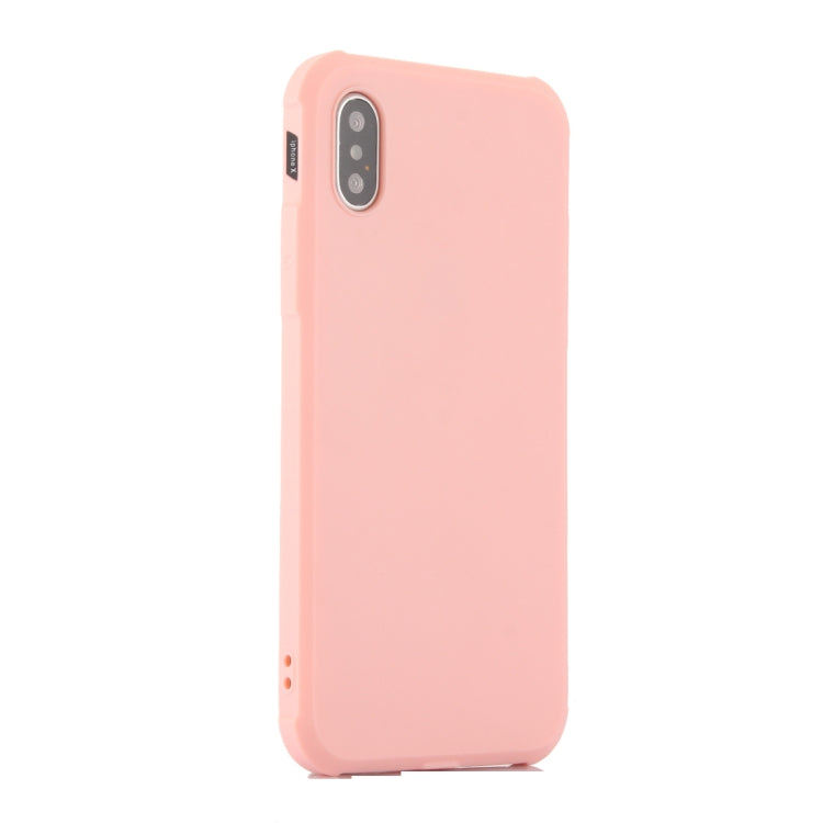 For iPhone X / XS Dropproof Protective Soft TPU Back Case Cover