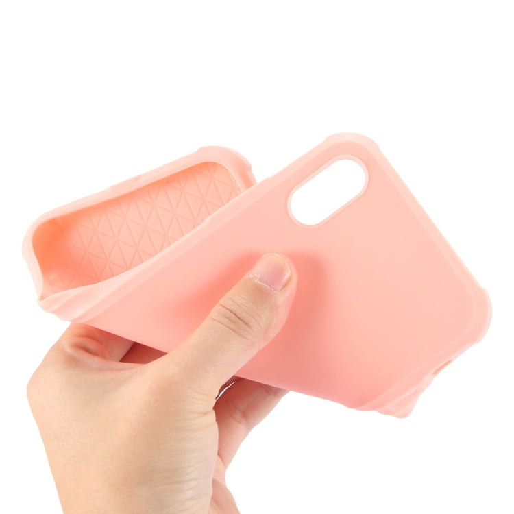 For iPhone X / XS Dropproof Protective Soft TPU Back Case Cover