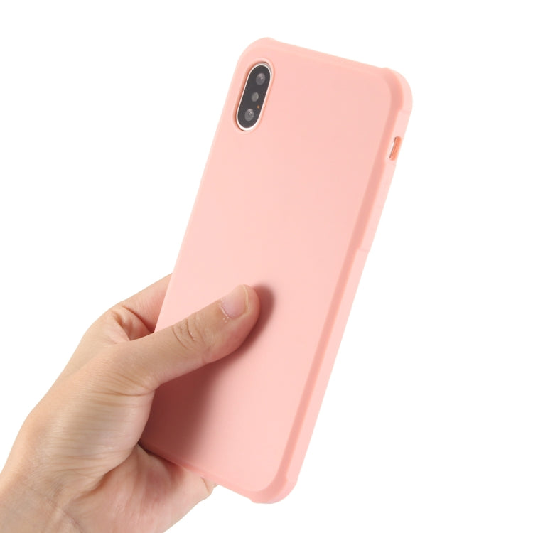 For iPhone X / XS Dropproof Protective Soft TPU Back Case Cover