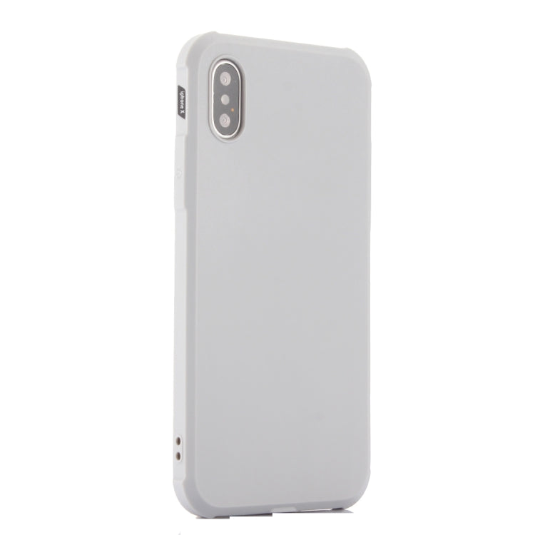 For iPhone X / XS Dropproof Protective Soft TPU Back Case Cover