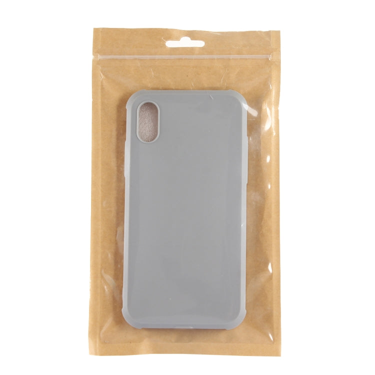 For iPhone X / XS Dropproof Protective Soft TPU Back Case Cover