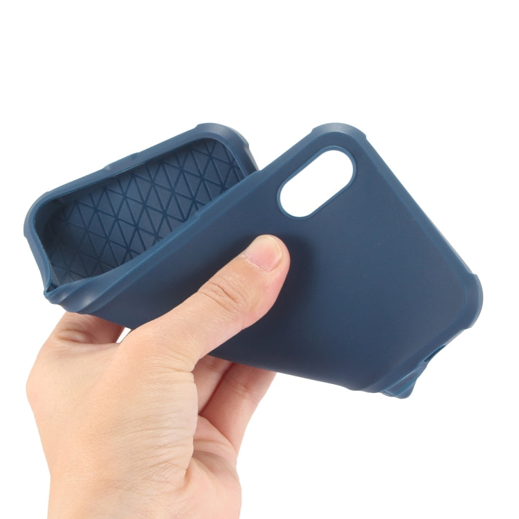For iPhone X / XS Dropproof Protective Soft TPU Back Case Cover