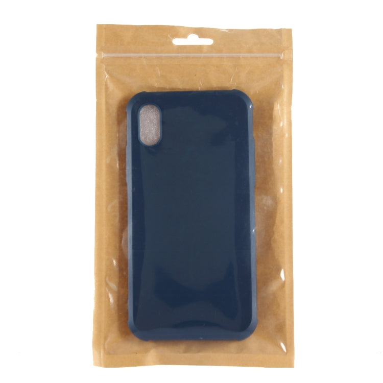For iPhone X / XS Dropproof Protective Soft TPU Back Case Cover