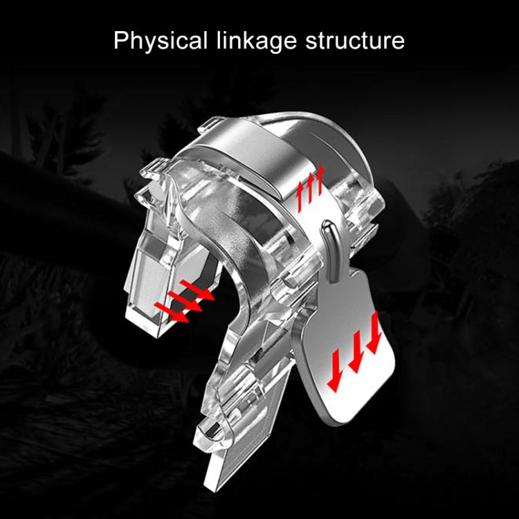 2 PCS TOTUDESIGN Mobile Phone PUBG Game Gaming Trigger Aim Keys L1R1 Controller Shooter, For iPhone, Galaxy, Huawei, Xiaomi, HTC, and other Smartphones