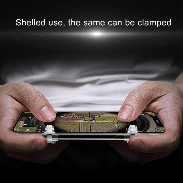 2 PCS TOTUDESIGN Mobile Phone PUBG Game Gaming Trigger Aim Keys L1R1 Controller Shooter, For iPhone, Galaxy, Huawei, Xiaomi, HTC, and other Smartphones