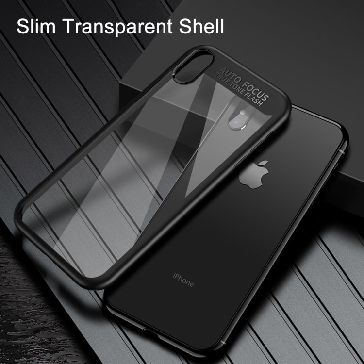 For iPhone X CAFELE Ultra-thin TPU + PC Dropproof Protective Case Cover