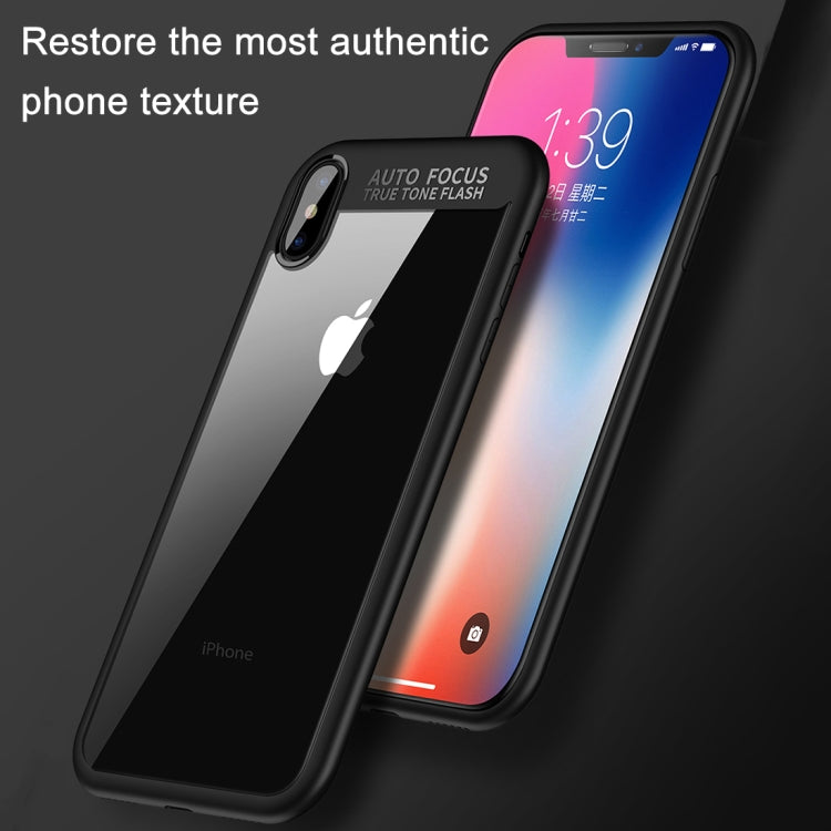 For iPhone X CAFELE Ultra-thin TPU + PC Dropproof Protective Case Cover